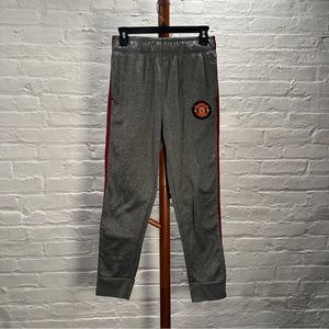 Manchester United stripe sweatpants gray